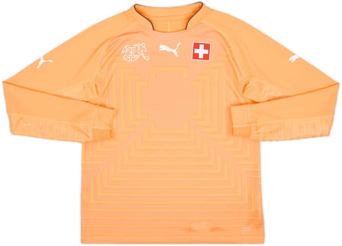 2014-16 Switzerland GK Shirt - 6/10 - (XL.Boys)