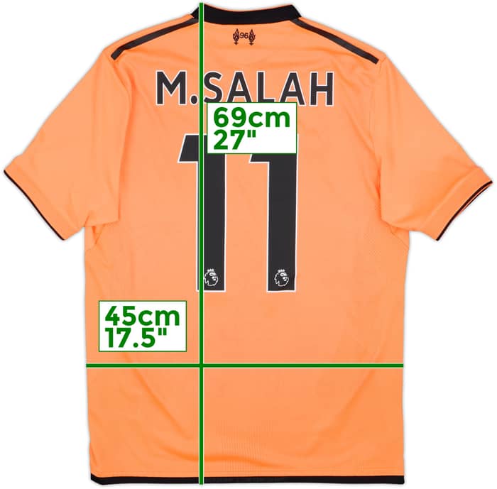 2017-18 Liverpool 125 Years Third Shirt M.Salah #11 - 6/10 - (S)