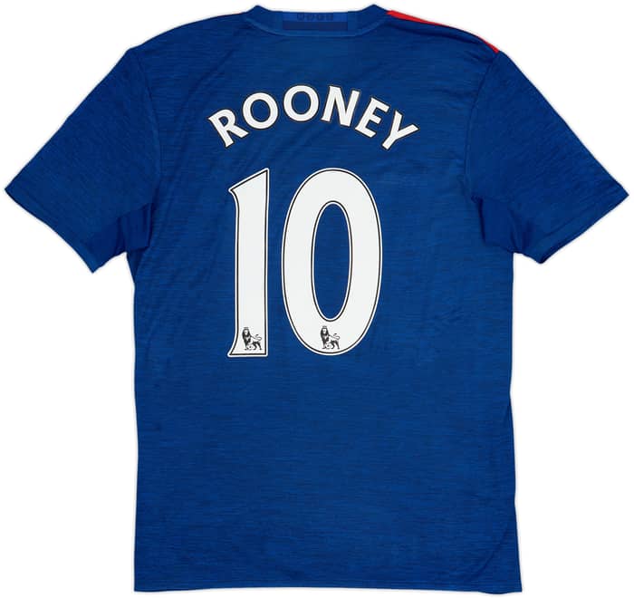 2016-17 Manchester United Away Shirt Rooney #10 - 7/10 - (S)