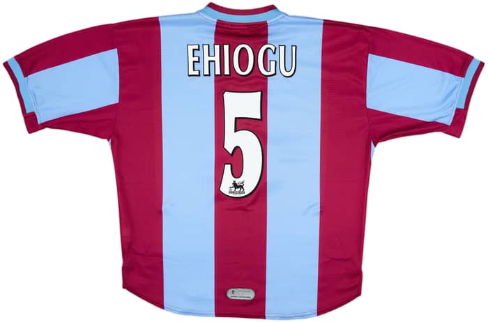 1999-00 Aston Villa Home Shirt Ehiogu #5 - 8/10 - (L)