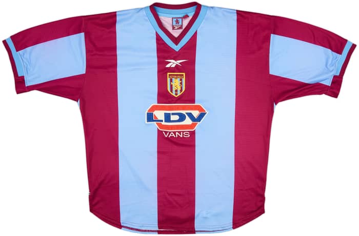 1999-00 Aston Villa Home Shirt Ehiogu #5 - 8/10 - (L)