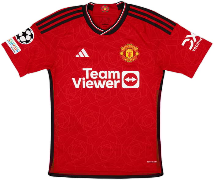 2023-24 Manchester United Home Shirt Garnacho #17 - 8/10 - (S)