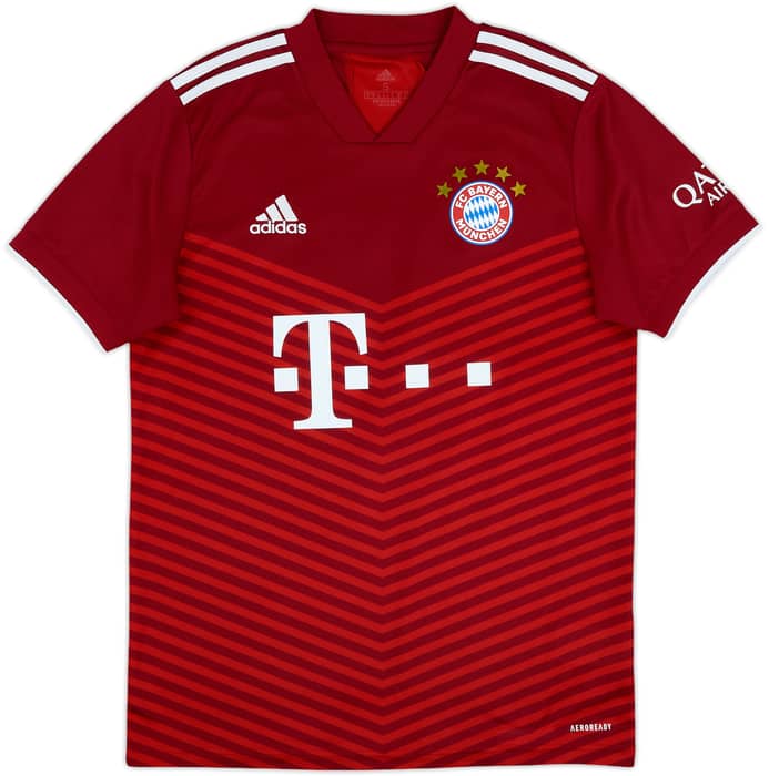 2021-22 Bayern Munich Home Shirt Sane #10 - 8/10 - (S)