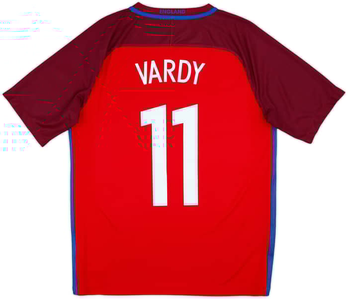 2016-17 England Away Shirt Vardy #11 - 10/10 - (M)
