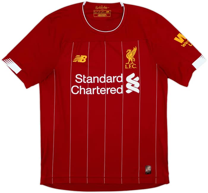 2019-20 Liverpool Home Shirt Virgil #4 - 9/10 - (S)