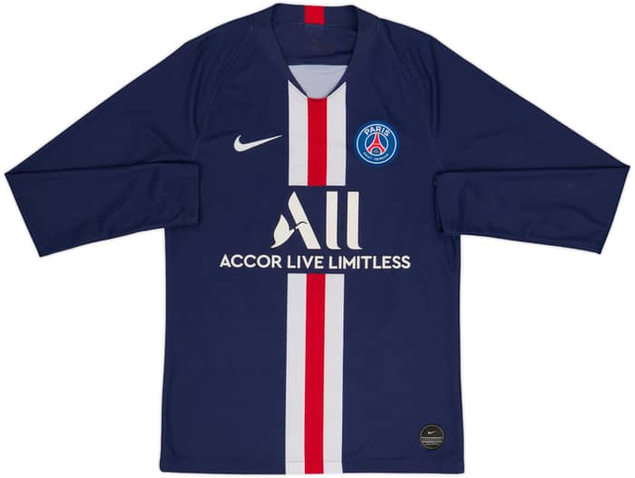 2019-20 Paris Saint-Germain Home L/S Shirt Neymar Jr #10 - 6/10 - (S)