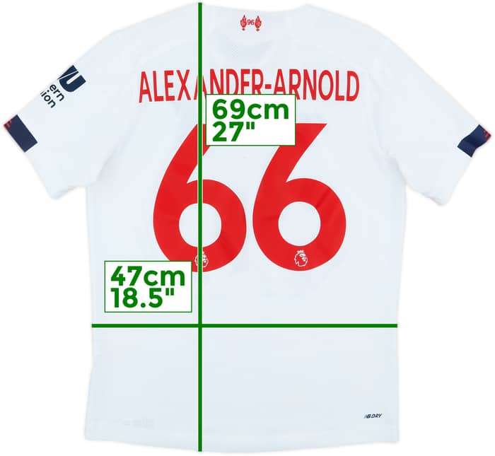 2019-20 Liverpool Away Shirt Alexander-Arnold #66 - 8/10 - (S)