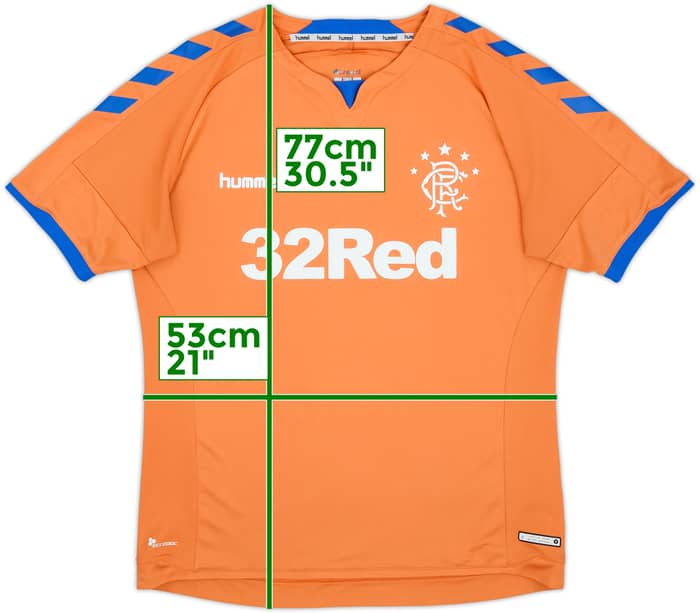 2018-19 Rangers Third Shirt - 6/10 - (XL)