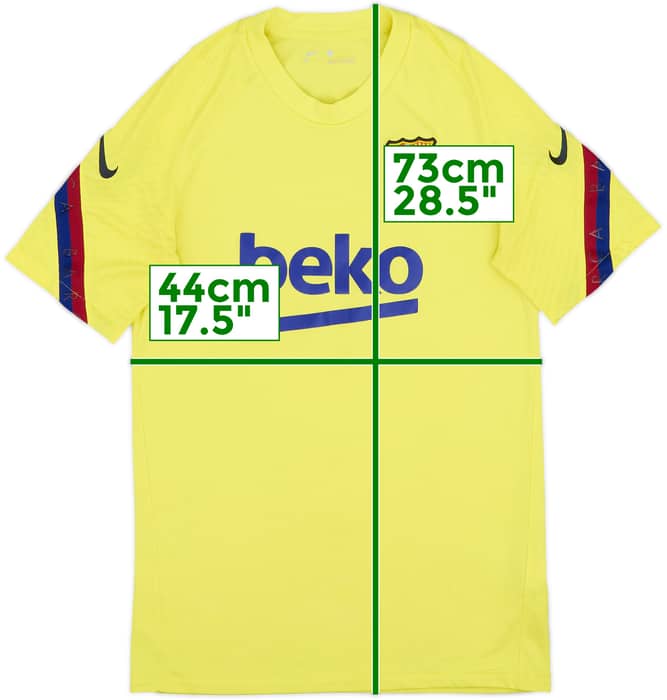 2020-21 Barcelona Nike Training Shirt - 8/10 - (S)