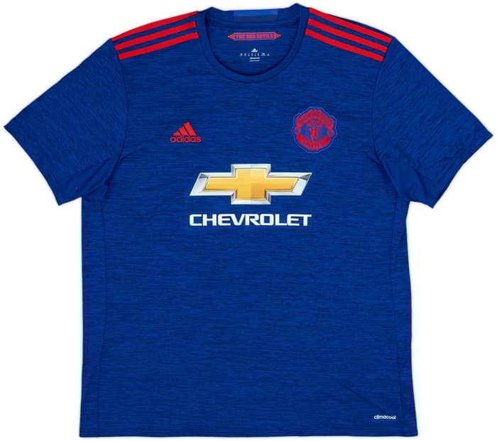 2016-17 Manchester United Away Shirt Martial #9 - 7/10 - (XL)