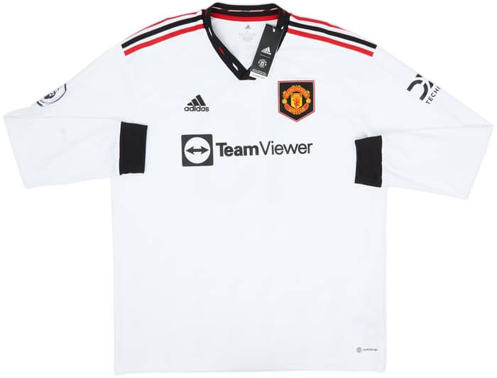 2022-23 Manchester United Away L/S Shirt Casemiro #18 (XL)