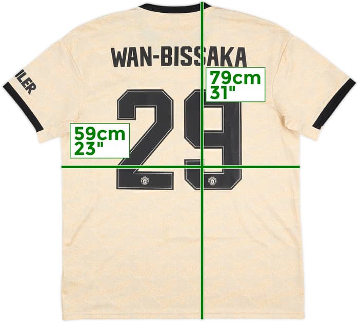 2019-20 Manchester United Away Shirt Wan-Bissaka #29 - 10/10 - (XL)