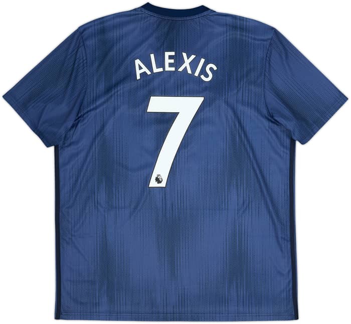 2018-19 Manchester United Third Shirt Alexis #7 - 8/10 - (XL)