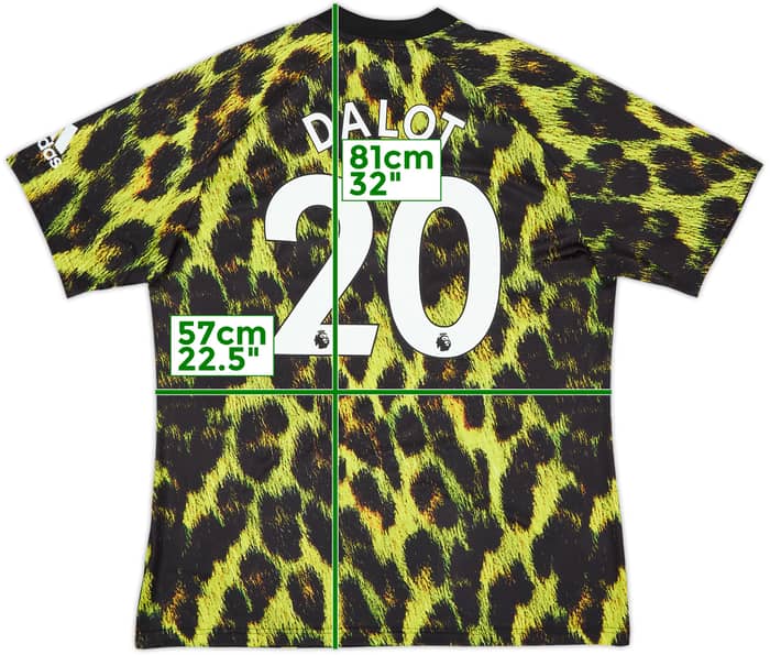 2018-19 Manchester United Limited Edition Fourth Shirt Dalot #20 (XL)