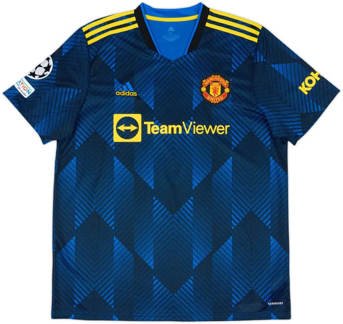 2021-22 Manchester United Third Shirt R.Varane #19 - 10/10 - (XL)