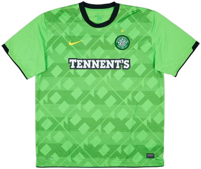 2010-11 Celtic Away Shirt Brown #8 - 8/10 - (XXL)