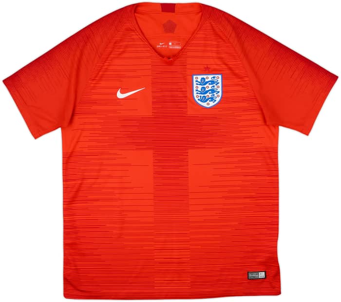 2018-19 England Away Shirt - 3/10 - (L)