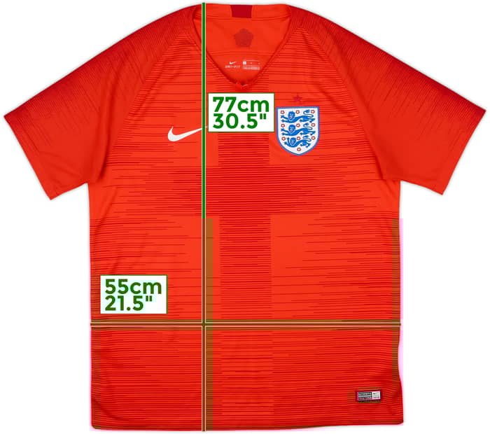 2018-19 England Away Shirt - 3/10 - (L)