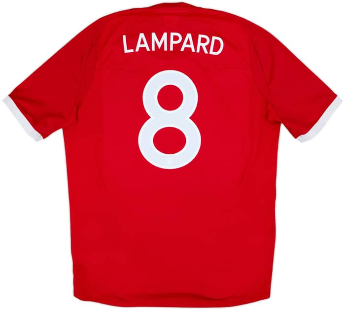 2010-11 England Away Shirt Lampard #8 - 9/10 - (L)