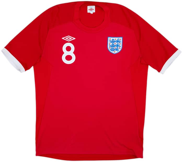 2010-11 England Away Shirt Lampard #8 - 9/10 - (L)