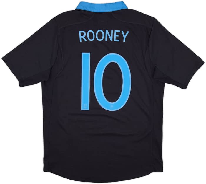 2011-12 England Away Shirt Rooney #10 - 9/10 - (L)