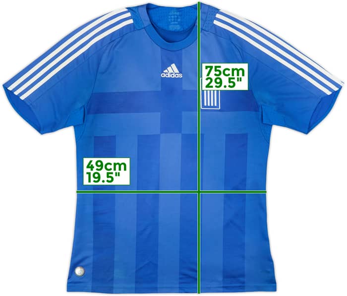 2008-09 Greece Home Shirt - 8/10 - (M)