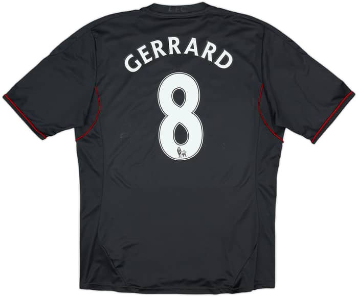 2011-12 Liverpool Away Shirt Gerrard #8 - 6/10 - (L)