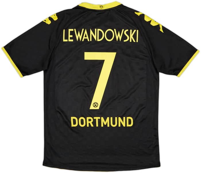 2010-11 Borussia Dortmund Away Shirt Lewandowski #7 - 7/10 - (L)