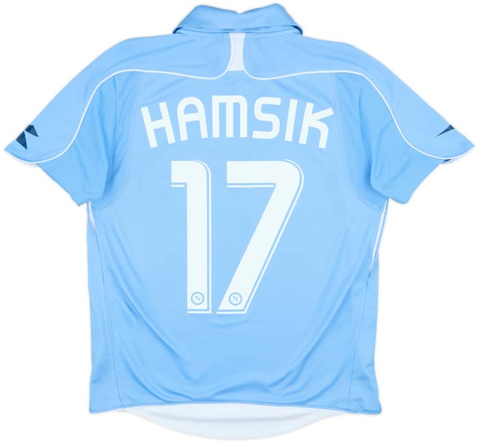 2008-09 Napoli Home Shirt Hamsik #17 - 10/10 - (XS)