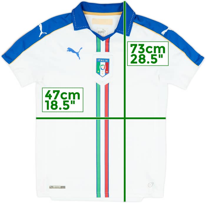 2016-17 Italy Away Shirt - 8/10 - (S)