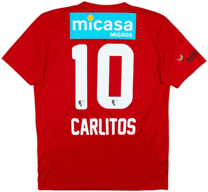 2017-18 FC Sion Away Shirt Carlitos #10 - 5/10 - (M)