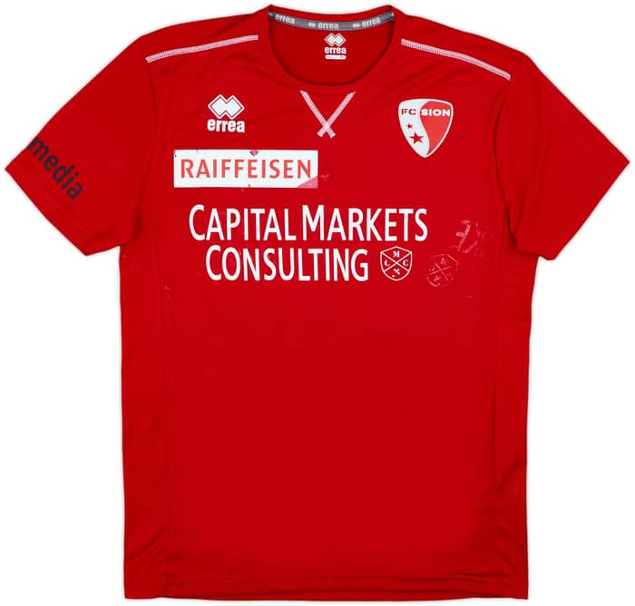 2017-18 FC Sion Away Shirt Carlitos #10 - 5/10 - (M)