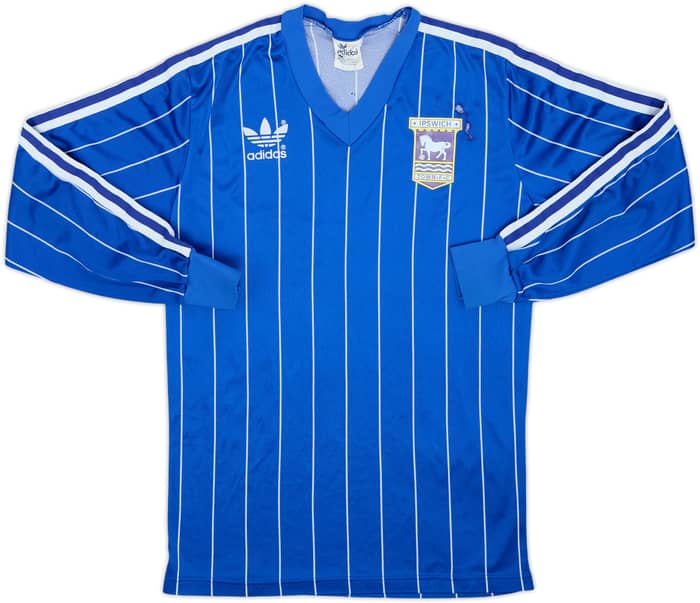 1981-84 Ipswich Home L/S Shirt - 4/10 - (S)