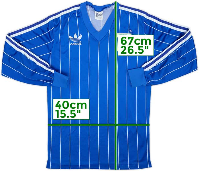 1981-84 Ipswich Home L/S Shirt - 4/10 - (S)