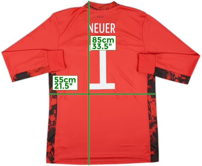 2020-21 Germany GK Shirt Neuer #1 - 9/10 - (L)