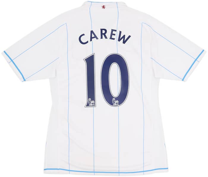 2007-08 Aston Villa Player Issue Away Shirt Carew #10 - 6/10 - (M)