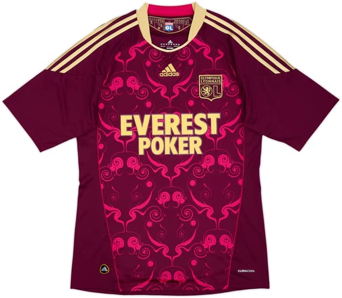 2010-11 Lyon Away Shirt Lacazette #38 - 8/10 - (M)