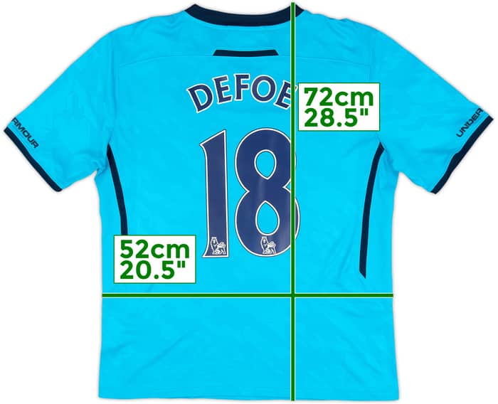 2013-14 Tottenham Away Shirt Defoe #18 - 6/10 - (L)