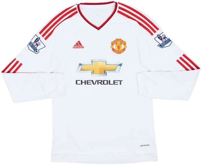 2015-16 Manchester United Away L/S Shirt Martial #9 - 6/10 - (S)