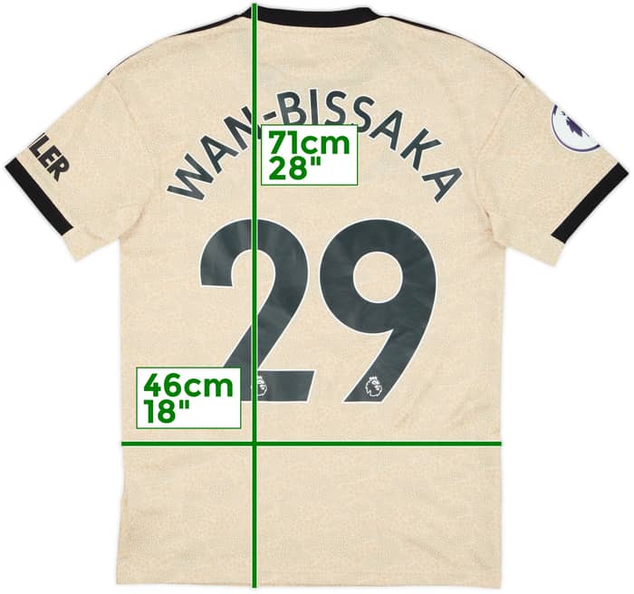2019-20 Manchester United Away Shirt Wan-Bissaka #29 - 10/10 - (S)