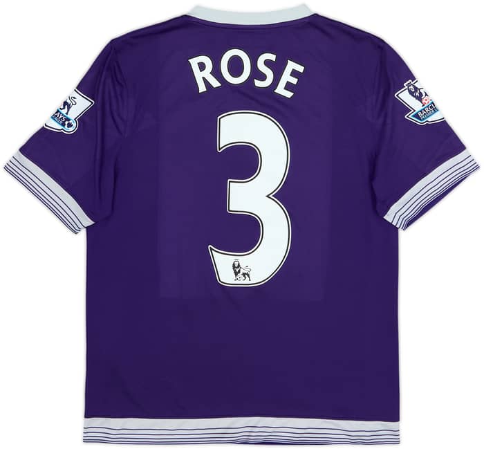 2015-16 Tottenham Third Shirt Rose #3 - 8/10 - (XL.Boys)
