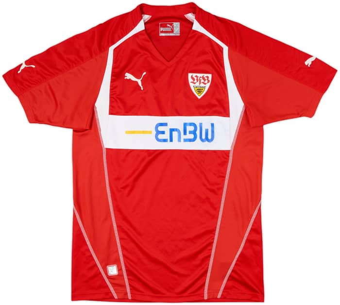 Camiseta de visitante del Stuttgart 2004-05 - 5/10 - (Niños XL)