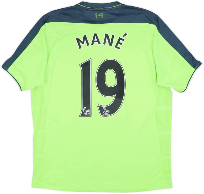 2016-17 Liverpool Third Shirt Mane #19 - 6/10 - (L)