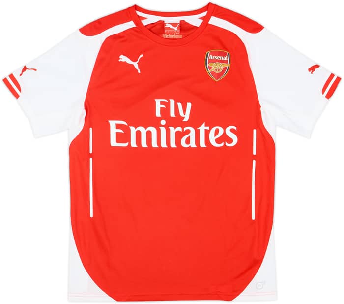Camiseta de local del Arsenal 2014-15 Arteta #8 - 9/10 - (S)