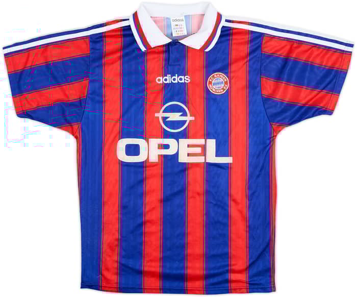 1995-97 Bayern Munich Home Shirt Matthaus #10 - 6/10 - (S)