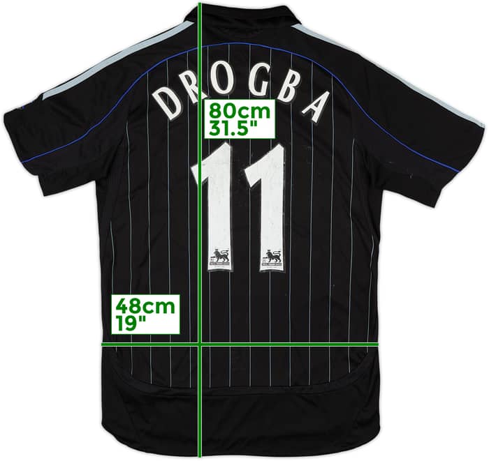 2006-07 Chelsea Third Shirt Drogba #11 - 6/10 - (S)