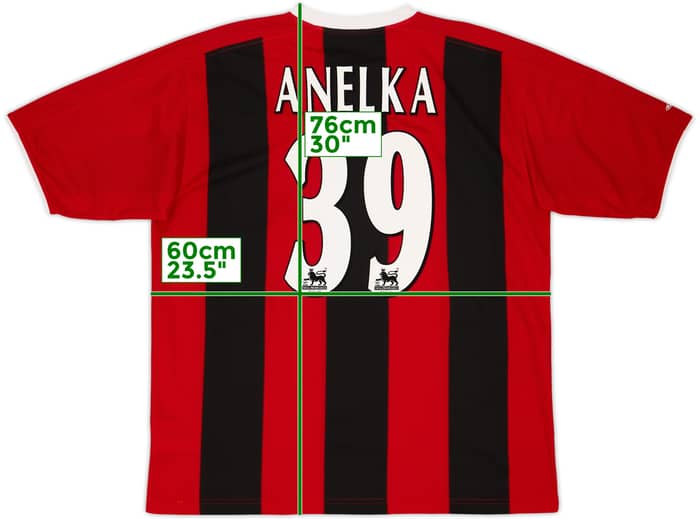2003-04 Manchester City Away Shirt Anelka #39 - 8/10 - (XL)