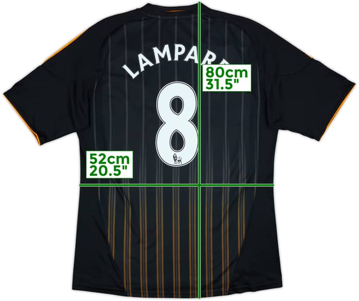 2010-11 Chelsea Away Shirt Lampard #8 - 8/10 - (L)