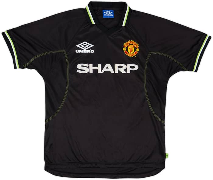 1998-99 Manchester United Third Shirt Scholes #18 - 9/10 - (L)