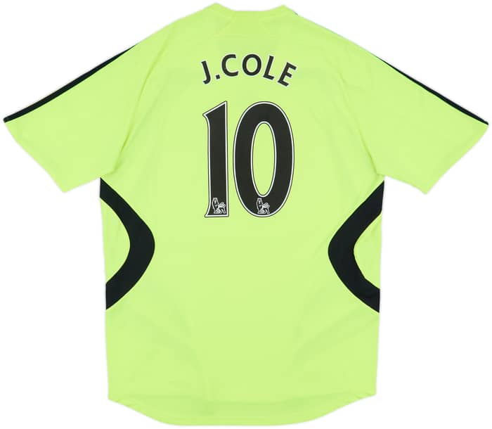 2007-08 Chelsea Away Shirt J.Cole #10 - 8/10 - (L)